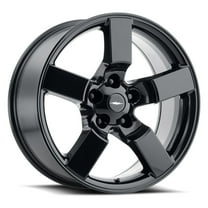 LGHTN Custom Wheel 20x9 inch 5-135 Bolt-Pattern 8 Offset Gloss Black Rim Style 5 Spoke for Truck/SUV