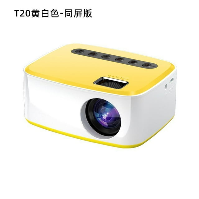 Amdohai New T20 mini wireless mobile phone projector home portable led micro projector HD