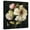 Canvas, variant on Art.com Marche de Fleurs on Black II Art Print by Lisa Audit, 16" x 16"