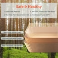 thumbnail image 4 of Forros para freidora de aire Dinheiro, 100 PCS Forros de papel desechables cuadrados, Recubrimiento de aceite de silicona antiadherente, Poca o ninguna limpieza, Grado alimenticio sin blanquear, 4 of 5