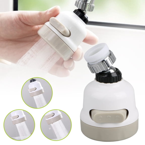 360° Rotating Faucet Water Filter Movable Kitchen Sink Tap Head Nozzle Sprayer