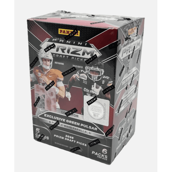 2025 Panini Prizm Draft Picks Football Factory Sealed Retail Blaster Box 30 Cards