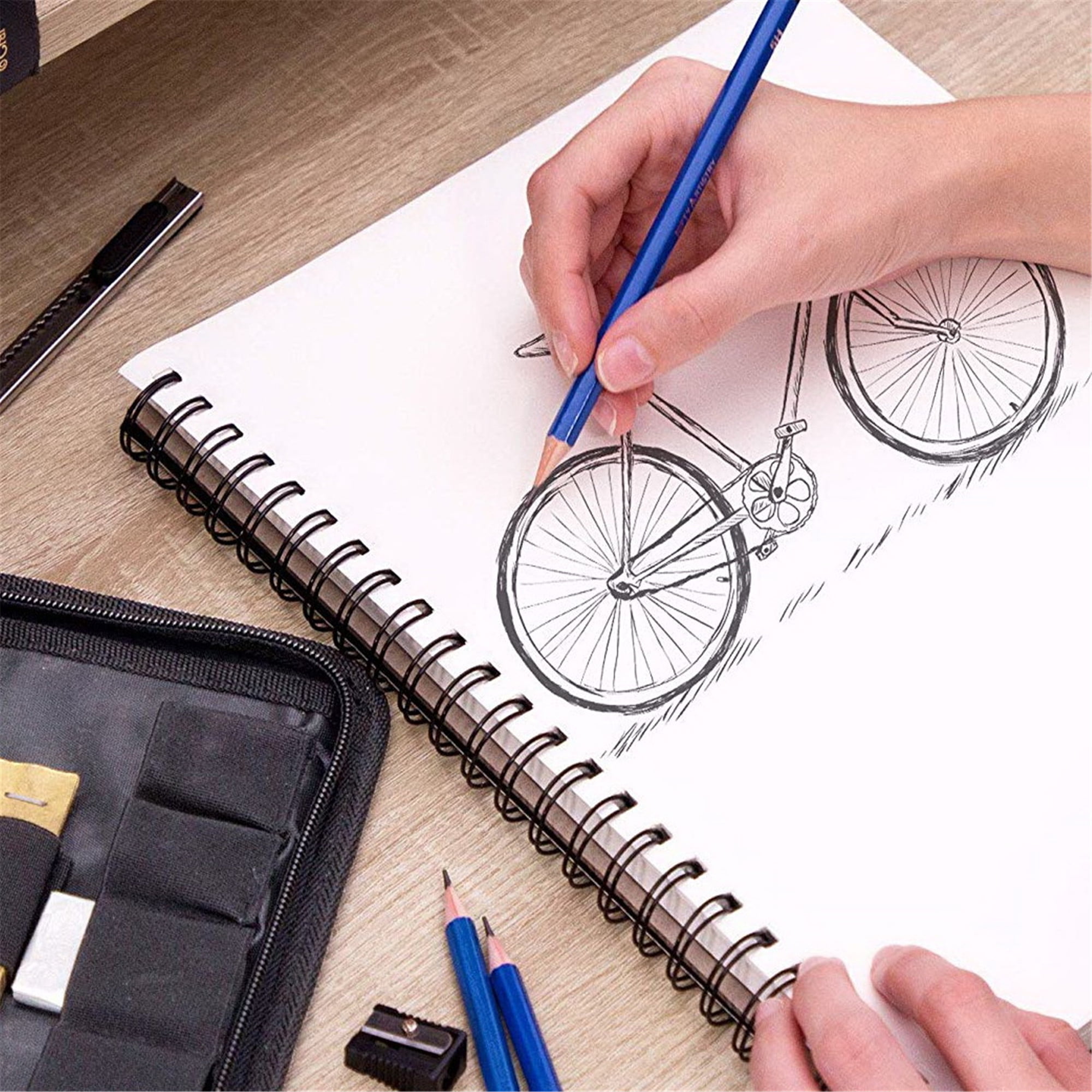 26/32pcs/Set Professional Drawing Sketch Pencil Kit Including