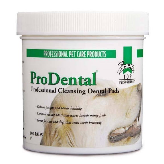 Pet Cleansing Wipes Dog & Cat Grooming 100 Pad Packs Choose Eye Ear or Dental (Dental Wipes)