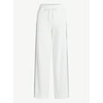 thumbnail image 6 of Free Assembly Women's and Women's Plus Piped Leg Sweatpants, 31" Inseam, Sizes XS-4X, 6 of 6