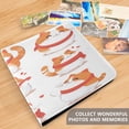thumbnail image 5 of WOBOGO Chubby Cat with Various Expressions Photo Albums 20 pages large capacity DIY self-adhesive page PU leather cover for family wedding anniversary baby vacation photos 24×11.8in, 5 of 9