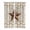 Brown Beige Grey, variant on Curtains 63 Inch Length 2 Panels, Western Texas Star Retro Grommets Window Treatment Curtain, Country Vintage Black Beige Plaid Thermal Curtains Drapes for Living Room/Bathroom
