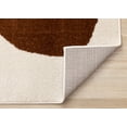 thumbnail image 5 of Rug Branch Art Geometric, Tonal/Solid Cream Indoor Area Rug - 5' x 8', 5 of 8