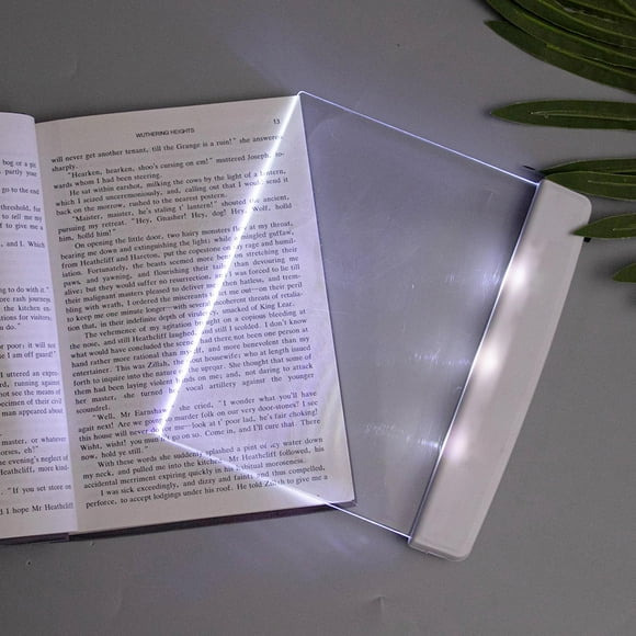 Luz LED creativa para libros Perfecl Luz de estudio protección para los ojos marcador de libros