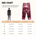 thumbnail image 4 of Lsque Surreal Pink Headphones Print Women's Pajama Pants, Lounge Pant - Comfortable Home Wear,Elastic Waistband, Stylish Design-Small, 4 of 9