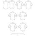 thumbnail image 3 of Butterick Sewing Pattern 6685 Tops, 3 of 9
