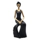 thumbnail image 1 of Figura de resina para dormitorio, boda, sala de estar, estatua romántica para amantes. Chica negra, 1 of 9