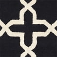 thumbnail image 2 of Safavieh Cambridge 5' X 8' Hand Tufted Wool Rug in Black and Ivory, 2 of 3