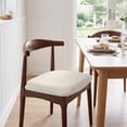 thumbnail image 6 of Velvet Stretch Dining Chair Seat Covers Elastic Cushion Slipcovers,C, 6 of 6