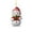 C, variant on nTRIUQJ Christmas Snowman Hanging Ornaments, 2D Flat Acrylic Cartoon Snowman Ornaments for Indoor Use, for Christmas Tree, Fireplace, Door B