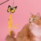 thumbnail image 4 of varita de juguetes para gatos,Cat Tassel Toy Juguetes interactivos Gatos de interior,Ejercicio de entrenamiento de reemplazo de cabeza de teaser de ,Kitty Playing Fun Butterfly Yuyangstore varita de juguetes para gatos, 4 of 8