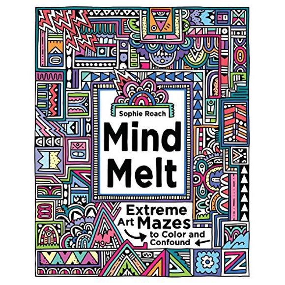 Mind Melt : Labyrinthes d'Art Extrême pour Colorer et Confondre