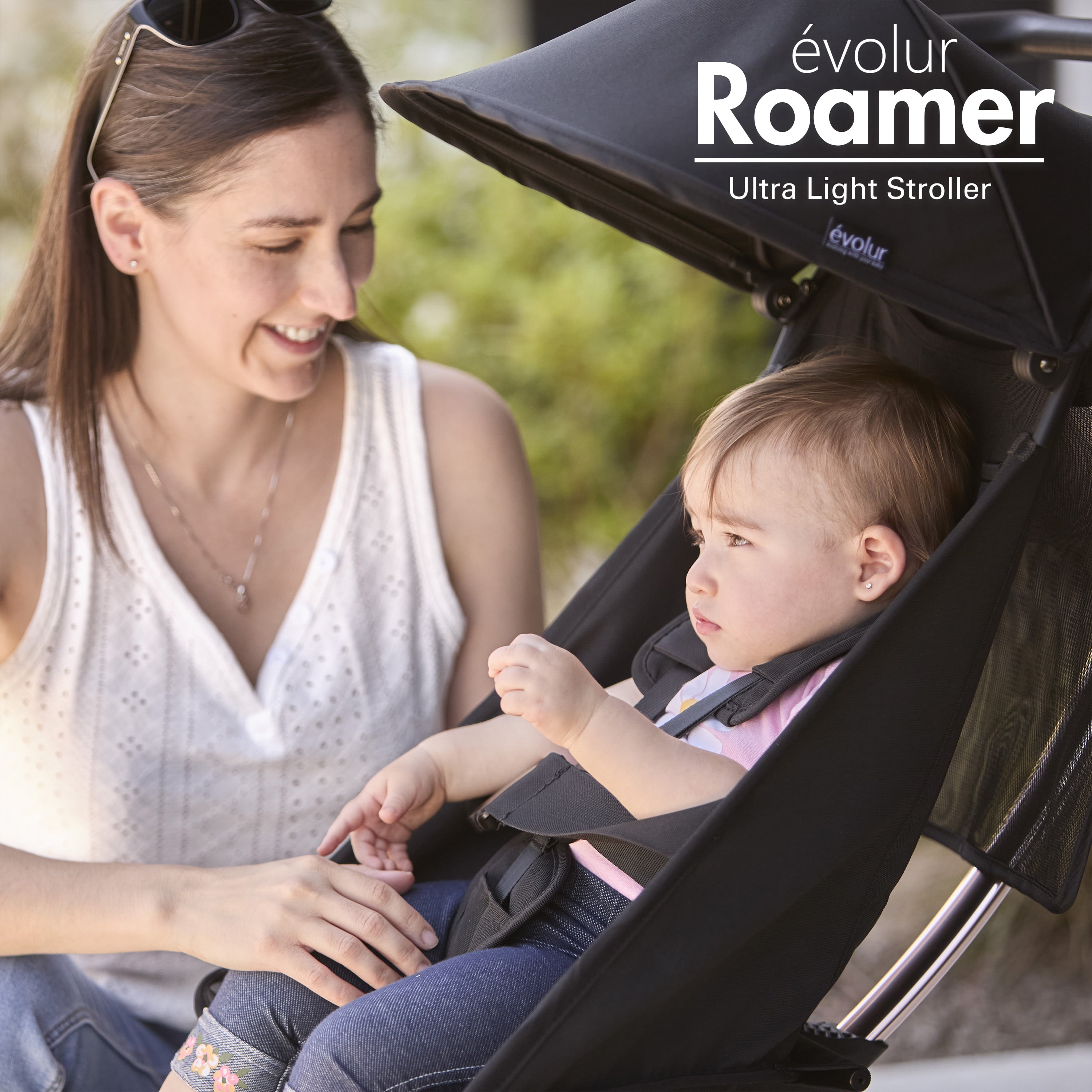 Evolur Roamer Ultra Light Stroller, Gold Black