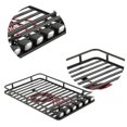 thumbnail image 2 of Metal Luggage Rack With 6 LED Lights Climbing Car Accessories Climbing Car Roof Luggage Rack With 6 Lights, 2 of 6