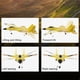 thumbnail image 4 of Avión planeador mejorado, avión de control remoto, truco, 4 aviones planeadores RC, dron LED, aviones de espuma de 2,4 g, 4 of 7