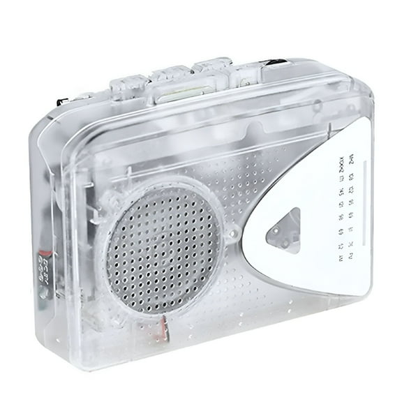GJX Portable Cassette Players FM AM Radio Walkman Tape Player Built in Speaker