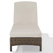 Bradenton Chaise Lounge With Sand Cushions