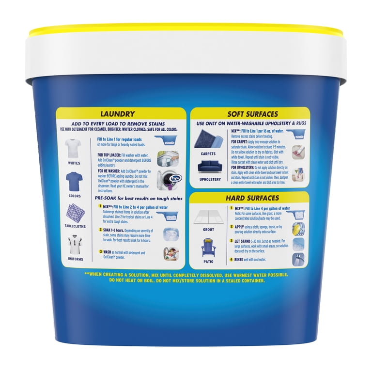 OxiClean Versatile Stain Remover Powder 5 lb for Laundry and Home