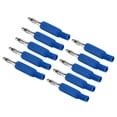 thumbnail image 1 of Conector Tipo Banana Para Linterna, Material PE De Latón, Tamaño Estándar Máximo, 32A, 4 Mm/0,2 Pulg. De Diámetro, Conector Tipo Banana Para Accesorios De Seguridad, 1 of 8