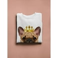 thumbnail image 3 of Dog With A Crown. Sweatshirt Women -SPIdeals Designs, Female XX-Large, 3 of 4
