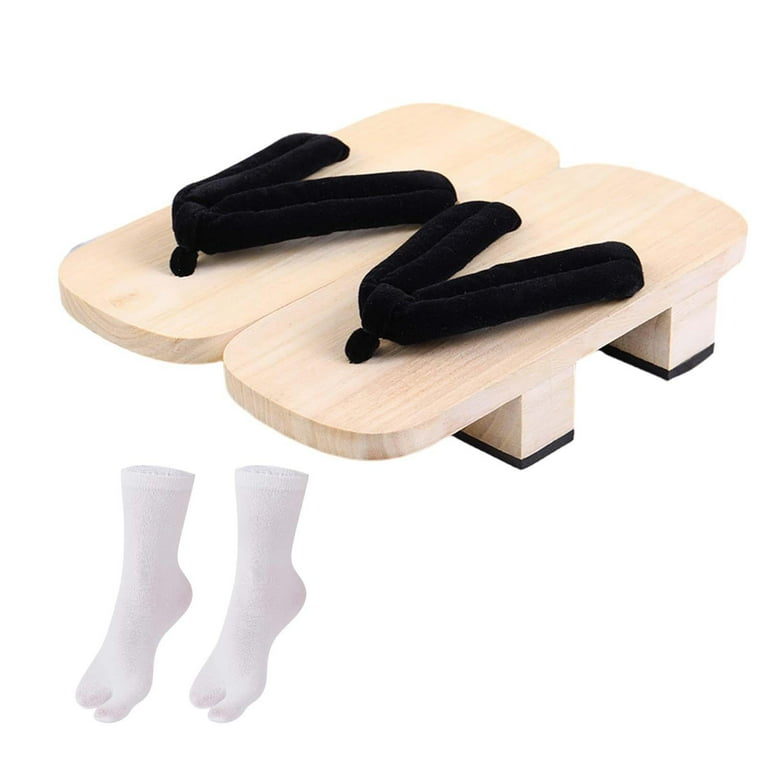 Samurai wooden shop shoes