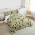 thumbnail image 3 of Feelyou Kids Christmas Full Size Comforter Sets, Cartoon Xmas Tree Bedding Comforter Set, Glitter Stars Print Reversible Bedding Sets, Lightweight Room Decor,3-Piece, 3 of 8