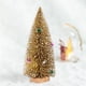 thumbnail image 4 of Mini árbol de Navidad para escritorio | Árbol artificial pequeño de 20 cm con nieve | Colores plateado, verde, dorado, azul, rosa y marrón | Decoración navideña para el hogar y la oficina, 4 of 8