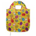 thumbnail image 1 of Easter Portable Fabric Shopping Tote, Funky Colorful with Different Patterns Daisies and Bunny Characters, Everyday Use Foldable and Study Grocery Market Bag, Multicolor, by Ambesonne, 1 of 4