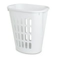 thumbnail image 2 of Sterilite Open Plastic Laundry Hamper, White, Set of 6, 2 of 8