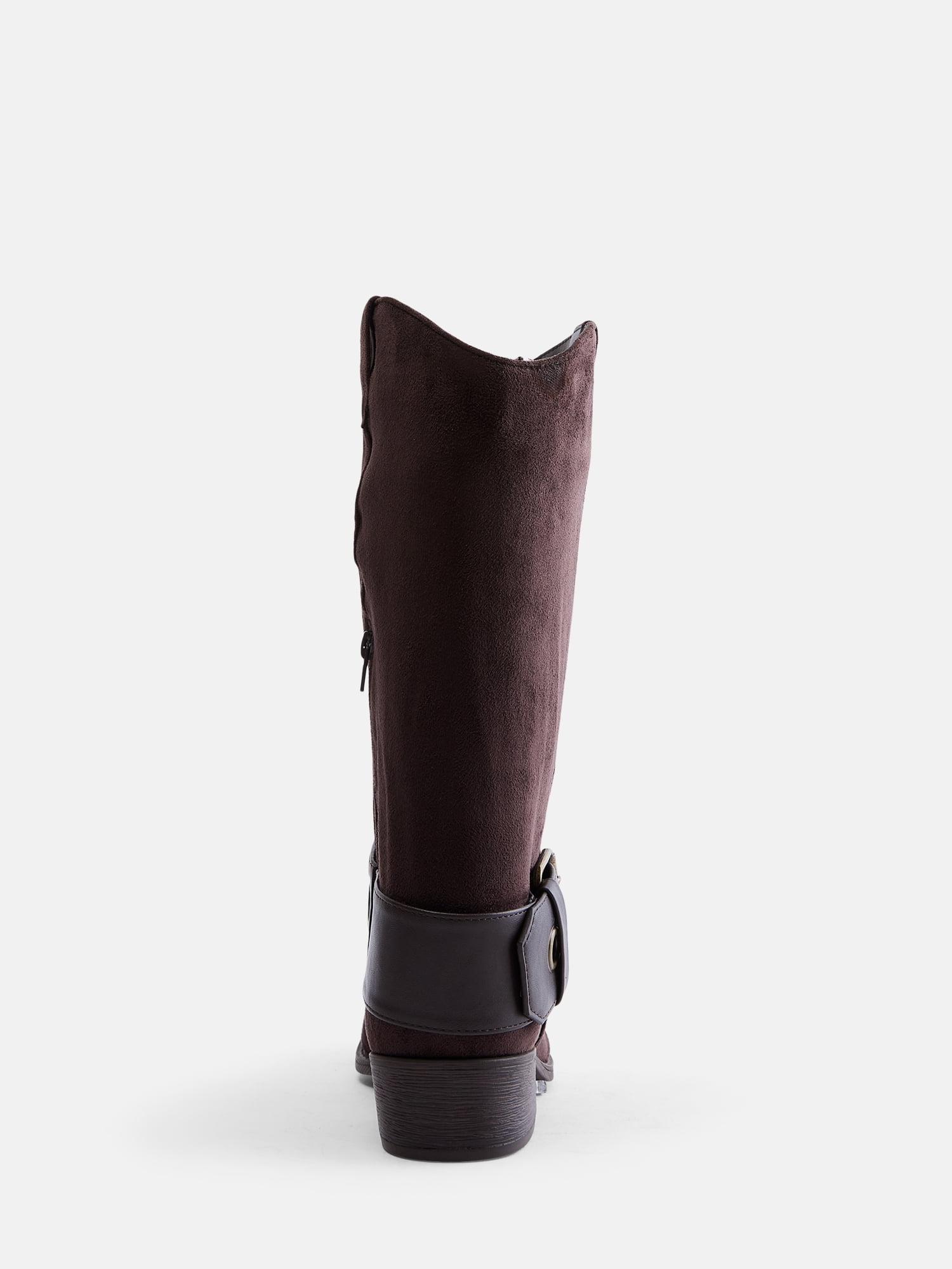 Madden NYC Women's Faux Suede Western Belt Boots
