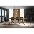 thumbnail image 3 of Limari Home Utah Rectangular Bevelled-Edge   Solid Wood Dining Table in Brown, 3 of 3