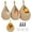 Linen, variant on Boho Wall Hanging Fruit Baskets for Kitchen 3 Pack Woven Produce Holder with 6 Pcs Strong Hooks Vegetable Hanging Basket for Organizing Teardrop Home Wall Potato Onion Storage, Caramel