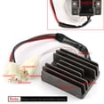 thumbnail image 2 of Voltage Rectifier Regulator For Yamaha Exciter 185 SR185 TZR/RZ/SR125 RD125LC, 2 of 9