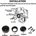 thumbnail image 4 of 7834 Rear Crankshaft Seal Installer 303-5524 for Ford Aerostar Ranger Explorer, 4 of 12