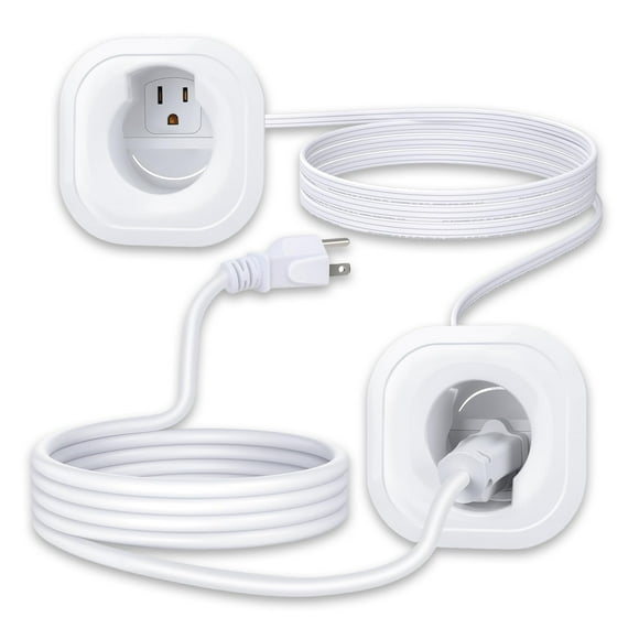 Kit de gestión de cables ZEXMTE integrado en la pared para TV montado en la pared