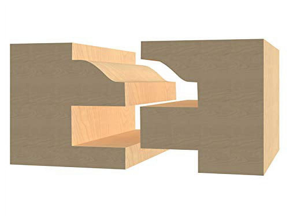 Yonico Rail & stile Router Bit Set- Matched 2 Bit LARGE Ogee - 12236
