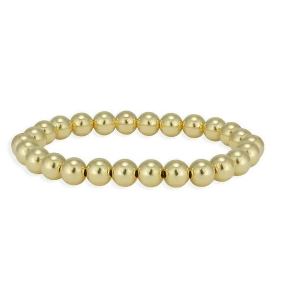 Anela 14 kt Gold Filled 6mm Beaded Bracelet