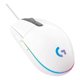 thumbnail image 1 of Mouse para Juegos Reacondicionado Logitech G203 Lightsync RGB 8k DPI Blanco, 1 of 8