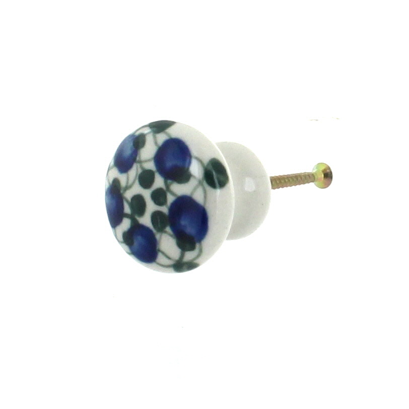 Polish Pottery Primrose Drawer Pull Walmart Com