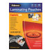 Fellowes - 100-pack - glossy - A5 (5.83 in x 8.25 in) lamination pouches