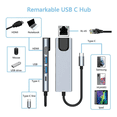 thumbnail image 4 of Tipo C Hub 5 En 1 Adaptador Usb C A Hdmi Con Ethernet Malubero Malu1424, 4 of 4