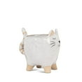 thumbnail image 3 of Abbott Collection AB-27-CRITTER-201 Jardinière pour Chat de 4 Po avec Queue, Blanc - Petit, 3 of 3