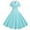 Light blue, variant on Babysbule Womens Summer Dresses, Women's 1950s Fashion Retro Dress Short Sleeve Vintage Swing Dress Clothes