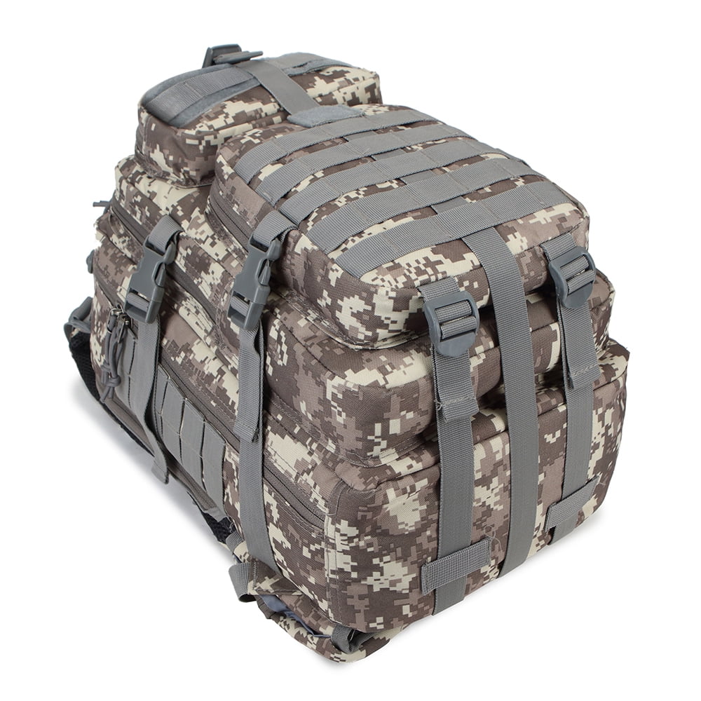 *Bug Out Bag Lockable Digital Camo Color Gym Bag