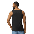 thumbnail image 4 of Gildan Men's Heavy Cotton Black Undershirt Tank Top, Works Sleeveless T-Shirt, Pack 12, S, 4 of 5